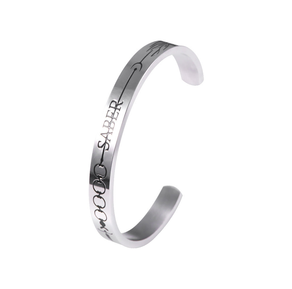 Accesorios De Anime Pulsera De Acero Inoxidable al por mayor